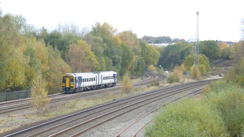 158796 ‘Northern Rail’. BREL Derby built DMU on Dennis Basford’s railsroadsrunways.blogspot.co.uk’