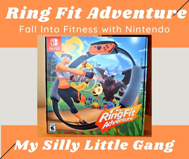 #Ad Ring Fit Adventure ~ Fall Into Fitness with Nintendo #MySillyLittleGang #RingFitAdventure #fitnessgame #familyfun #nintendo