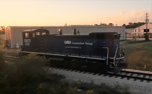2020 amtraktrip texas usa houston locomotive train gatx gmtx 338 railroading mp15