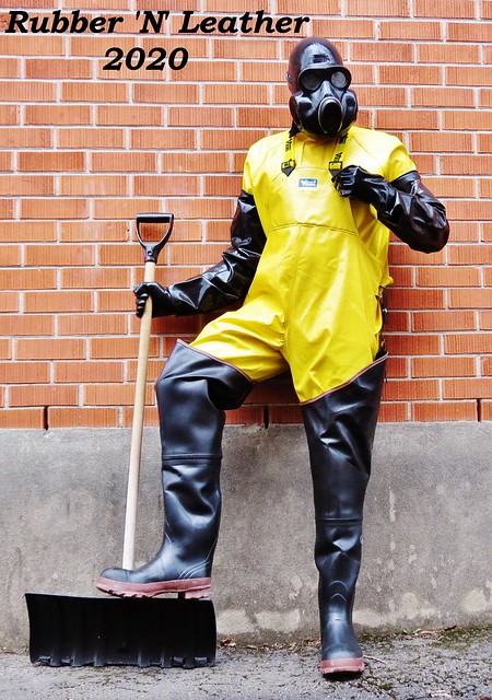 Yellow Rainwear and Acton Protecto Waders