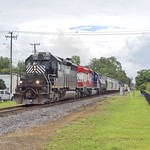 FG&A SD40-2 7181 McClenny, FL. FG&amp;amp;A train back to Tallahassee with 83 cars from the CSX.