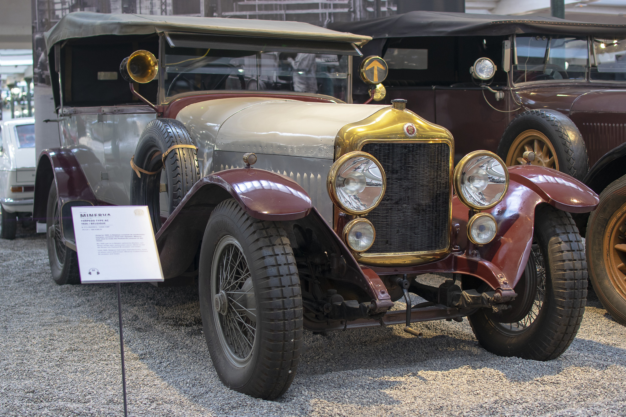 21-10-2020 - Mulhouse-Cite-de-l-automobile - collections Schlumpf - Minerva type AC 1926 - Belges