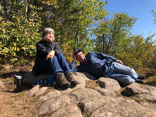 Rainbow falls PP - Linda and Kim resting