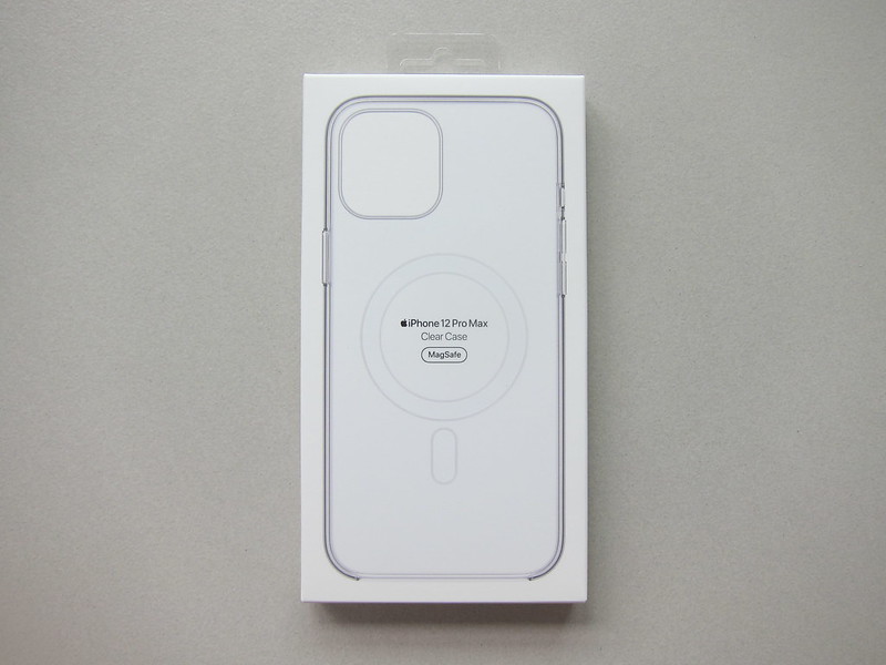 Apple iPhone 12 Pro Max Clear Case with MagSafe - Box front