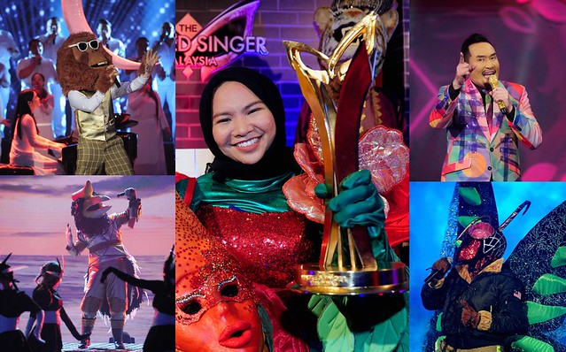 Bunga Raya, Aina Abdul Juara The Masked Singer Malaysia!