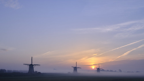 denkrahm leidschendamvoorburg molendriegang sunrise zonsopkomt holland molen windmills