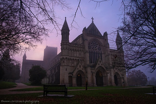 Abbey at dawn