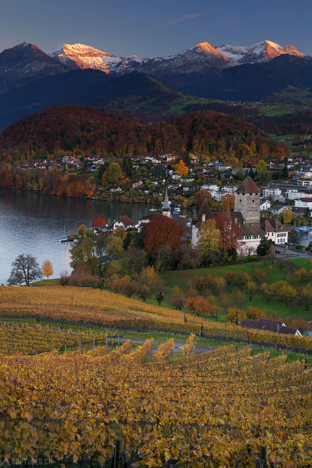 Sunset - Spiez