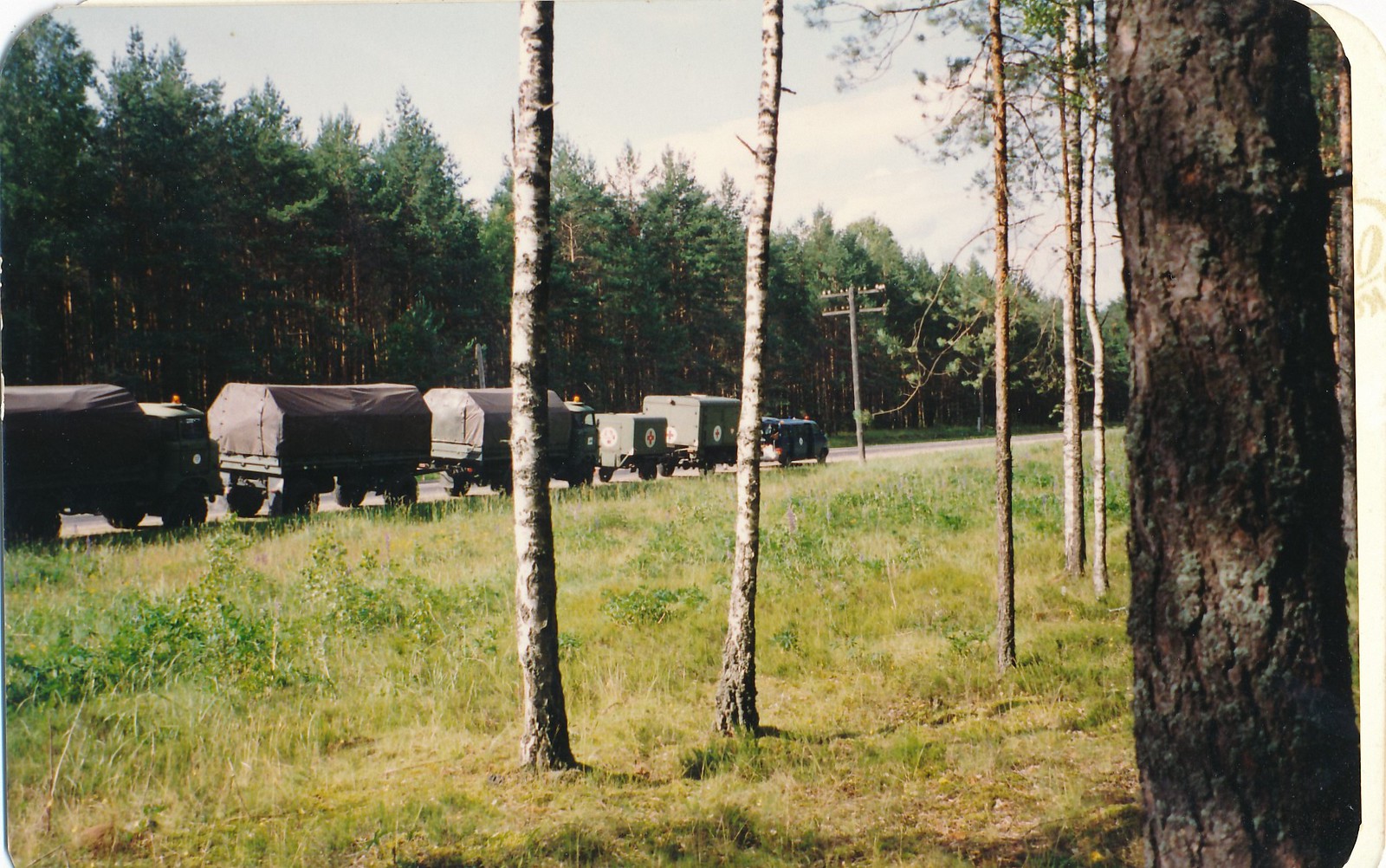 1995 Aktion Kraniche 002  Hilfskonvoi