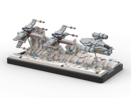 Lego Star Wars Razor Crest Ice Planet Pursuit Mandalorian S2 MOC