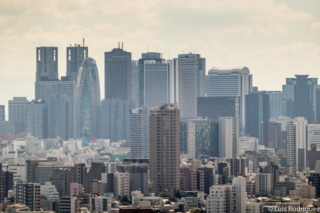 El skyline de Shinjuku desde el mirador del Bunkyo Civic Center