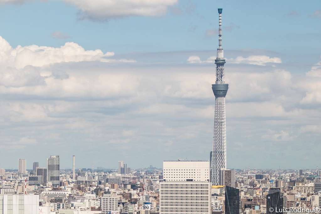 Torre Tokyo Skytree vista desde el mirador