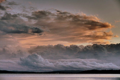 storm cloud westernaustralia southcoast sunset