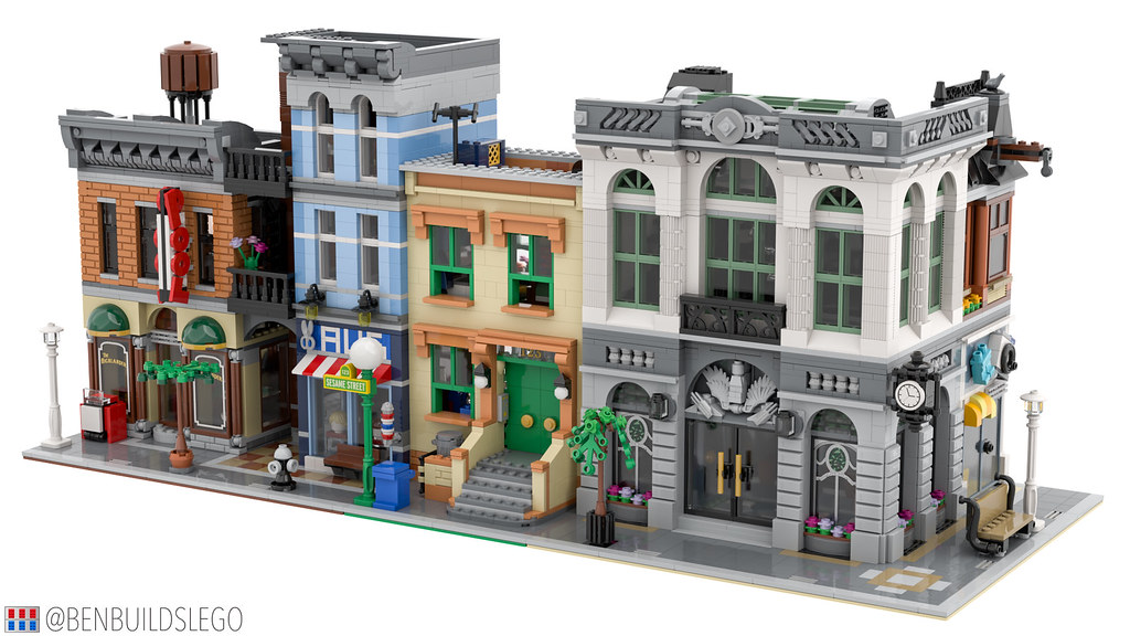 123 Sesame Street Modular Building [with Detective's Offic… | Flickr