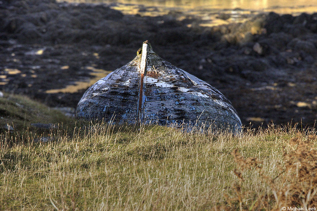 Abandoned Scotland; Nr Rodel, Isle of Harris, Outer Hebrides, Scotland