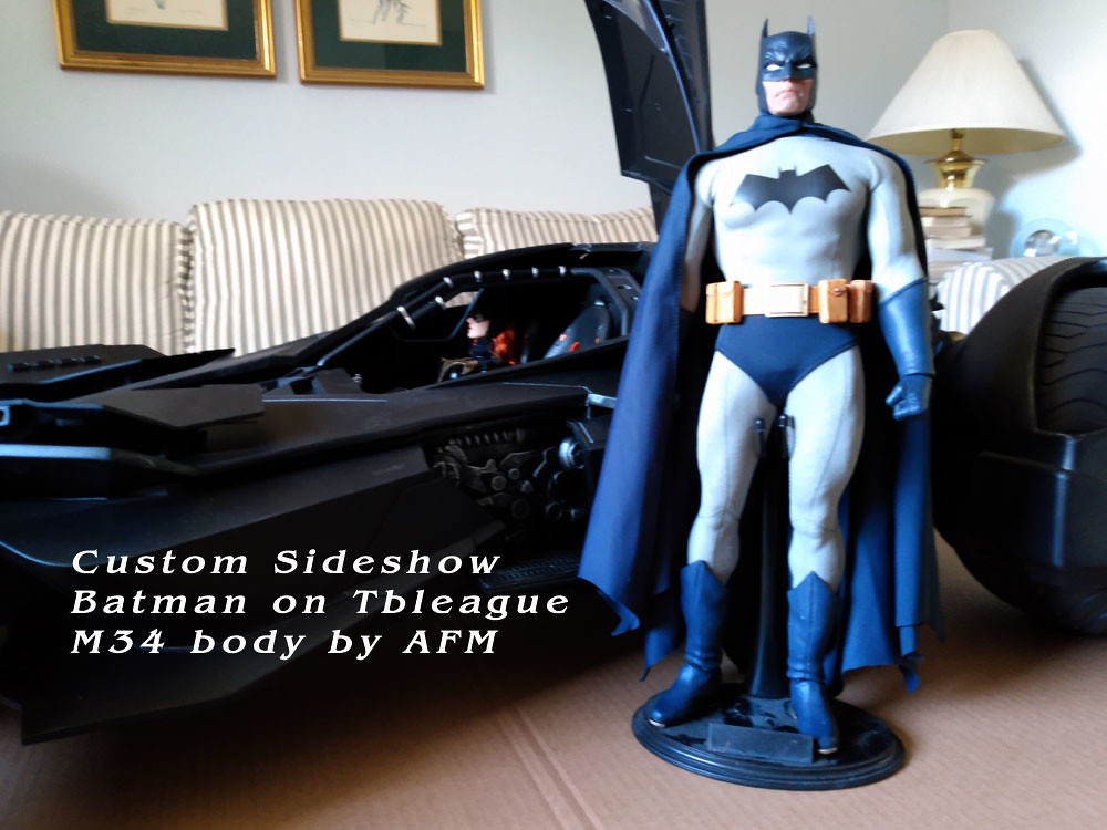 1:6 Jazz Inc BvS Batmobile. :Lets see how Batman fits. Picture heavy. 50584251268_ea8c8099a2_b