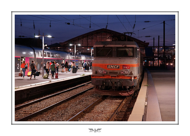 SNCF Trains Expo Evénements - BB 22200 « 22318 » en gare de Lille Flandres (Coupe du Monde de Rugby France 2023)