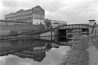 Bridge, White Post Lane, Lea Navigation, Hackney Wick, Tower Hamlets, 1988 88-10e-65-Edit_2400