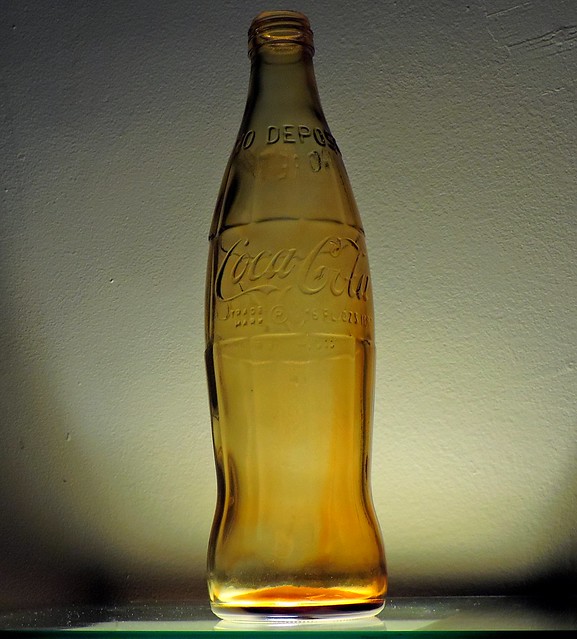 1970 Coke Gold Bottle