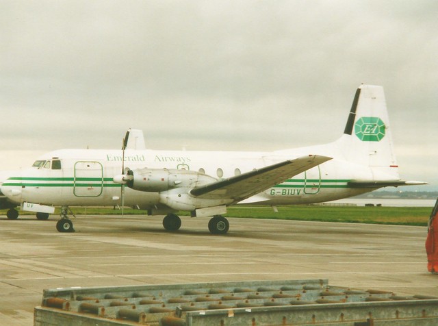 Emerald Airways Hawker Siddeley 748-2A/266 G-BUIV