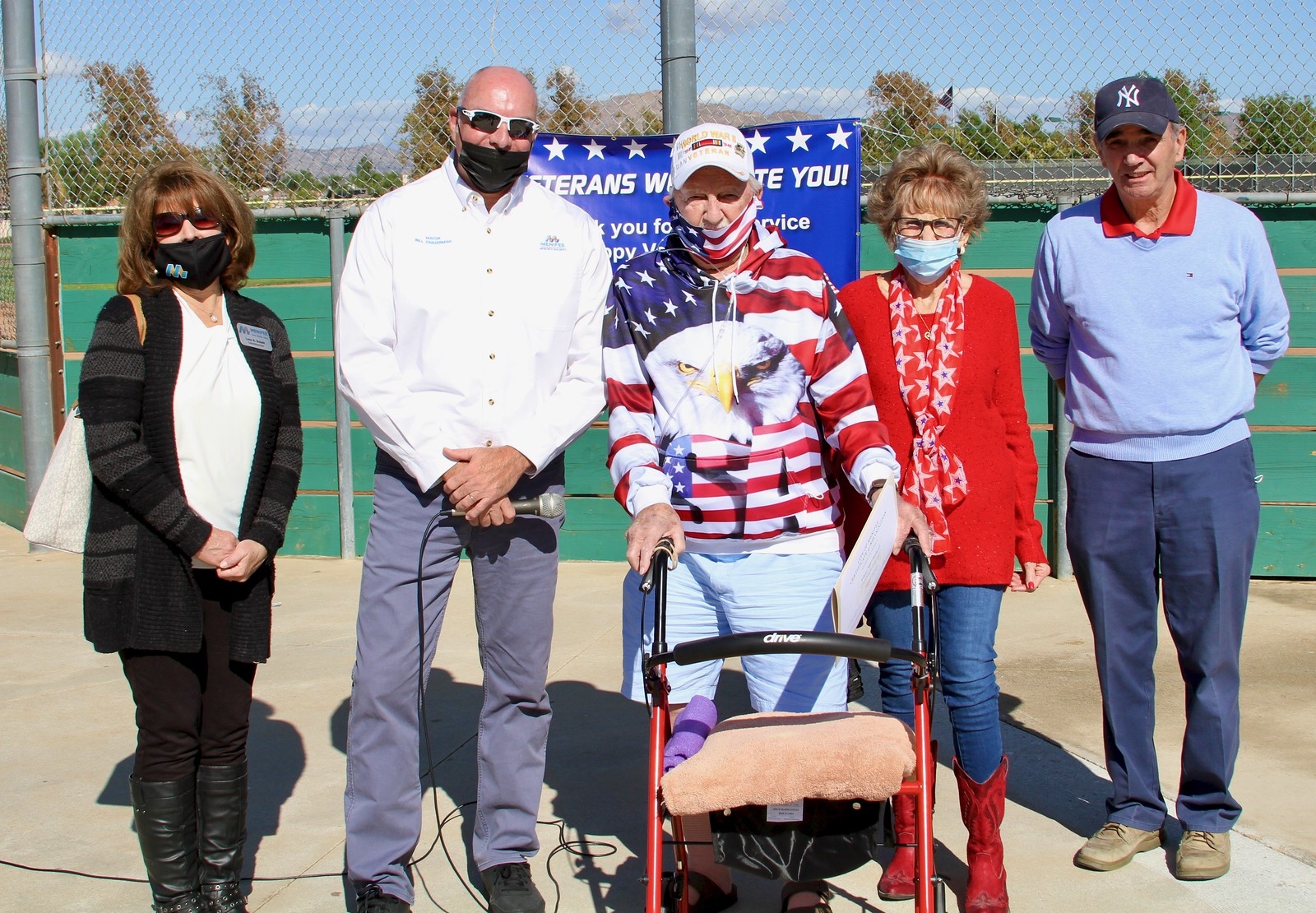 Ed Hustead Field Dedication 2020