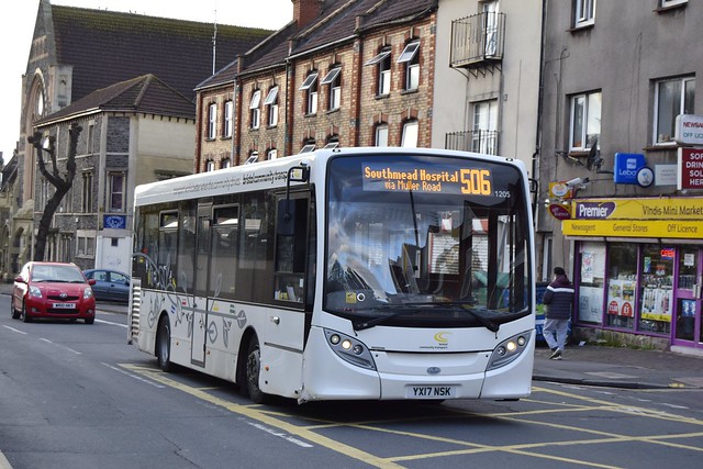 Bristol Community Transport 1205, YX17NSK - 506