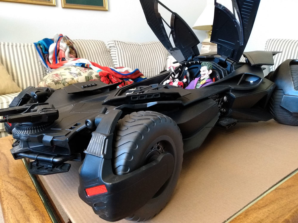 1:6 Jazz Inc BvS Batmobile. :Lets see how Batman fits. Picture heavy. 50587861402_7e73d3cba4_b