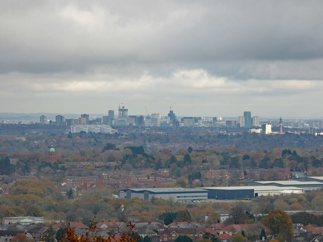 Skyline from Beacon Hill at the Lickey Hills