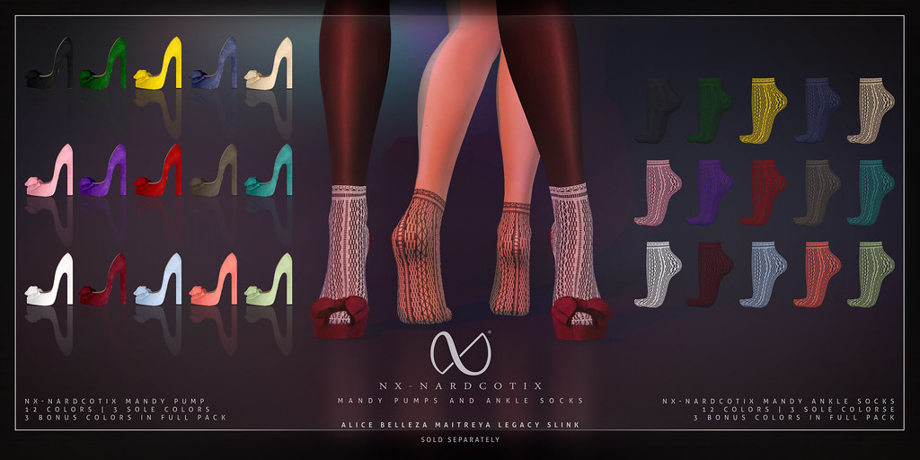 NX-Nardcotix Mandy Pumps & Ankle Socks for UBER