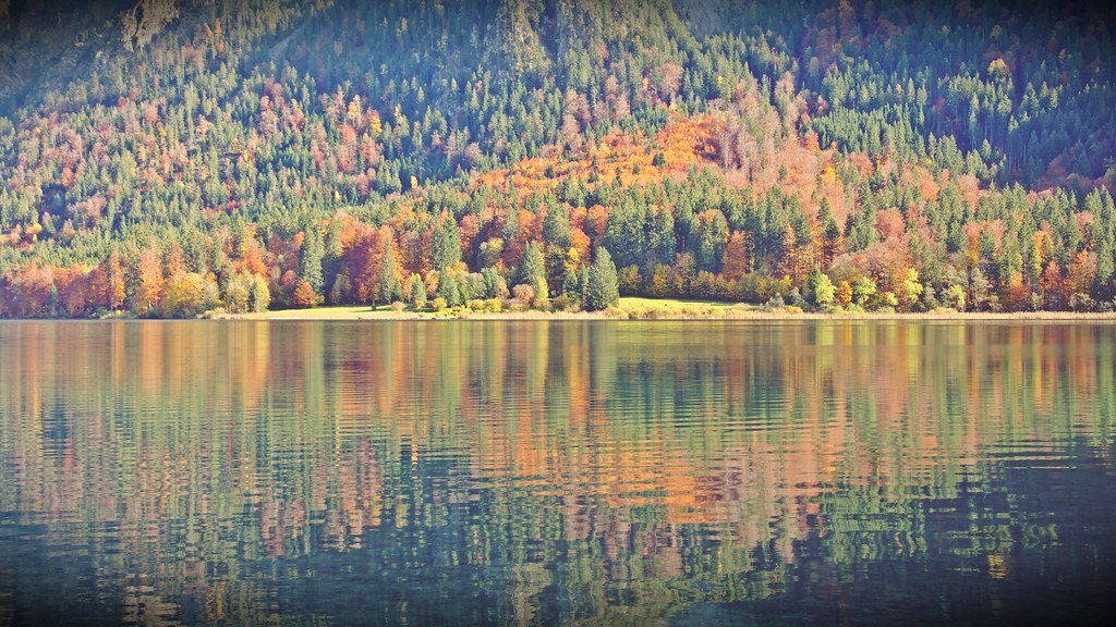 Alpsee in autumn (Bayern)
