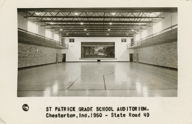 St. Patrick Grade School Auditorium, 1950 - Chesterton, Indiana