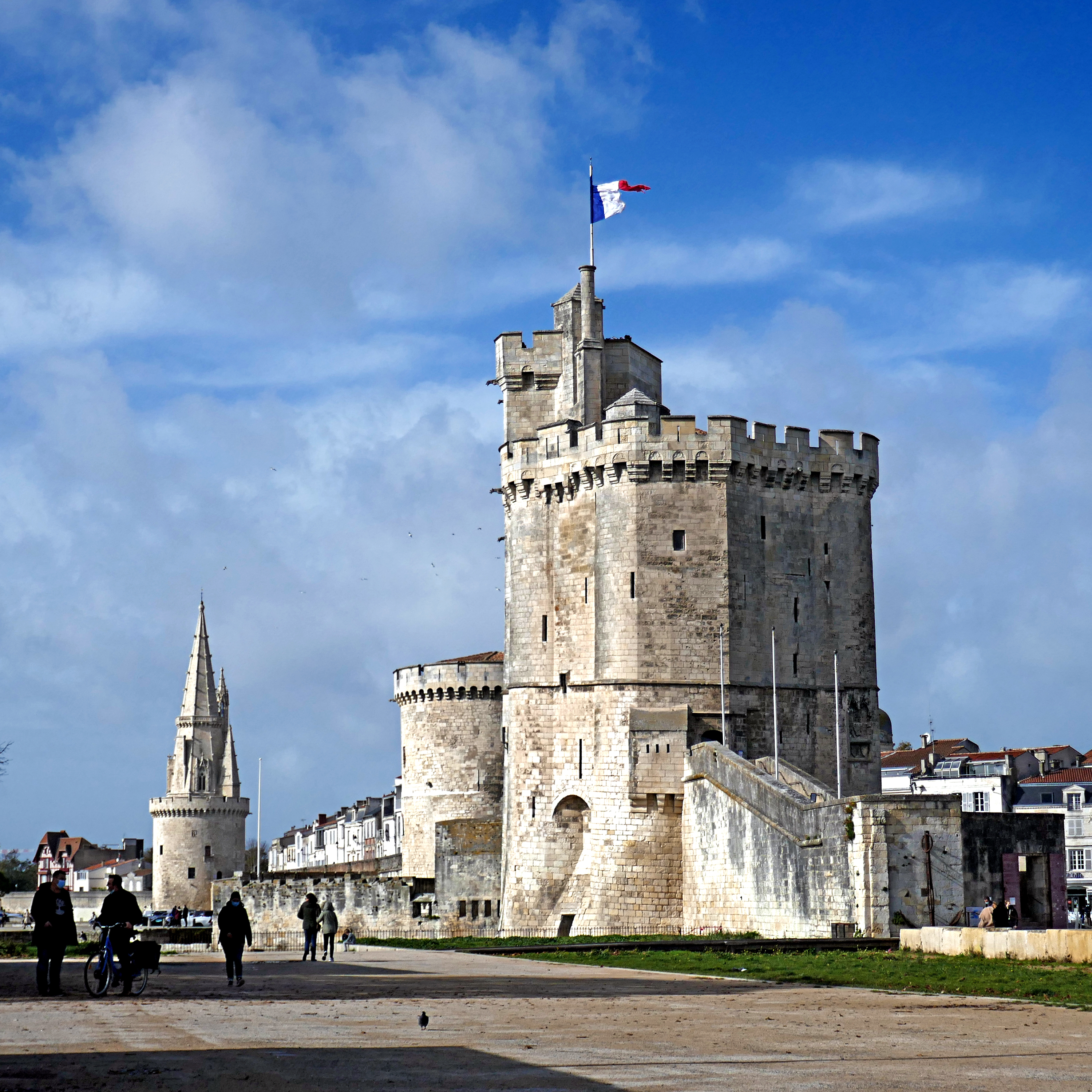 Tour Saint-Nicolas and Tour de La Lanterne, La Rochelle, France