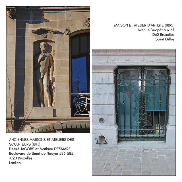 BRUXELLES - Art nouveau / Arch. A. Groothaert