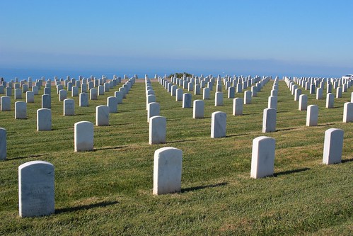 cemetery military landscape scenic