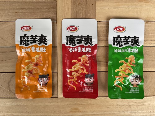 Weilong Spicy Konjac Strips from China