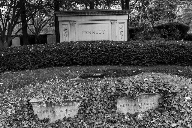 Joseph & Rose Kennedy Grave, Holyhood Cemetery, Chestnut Hill, MA