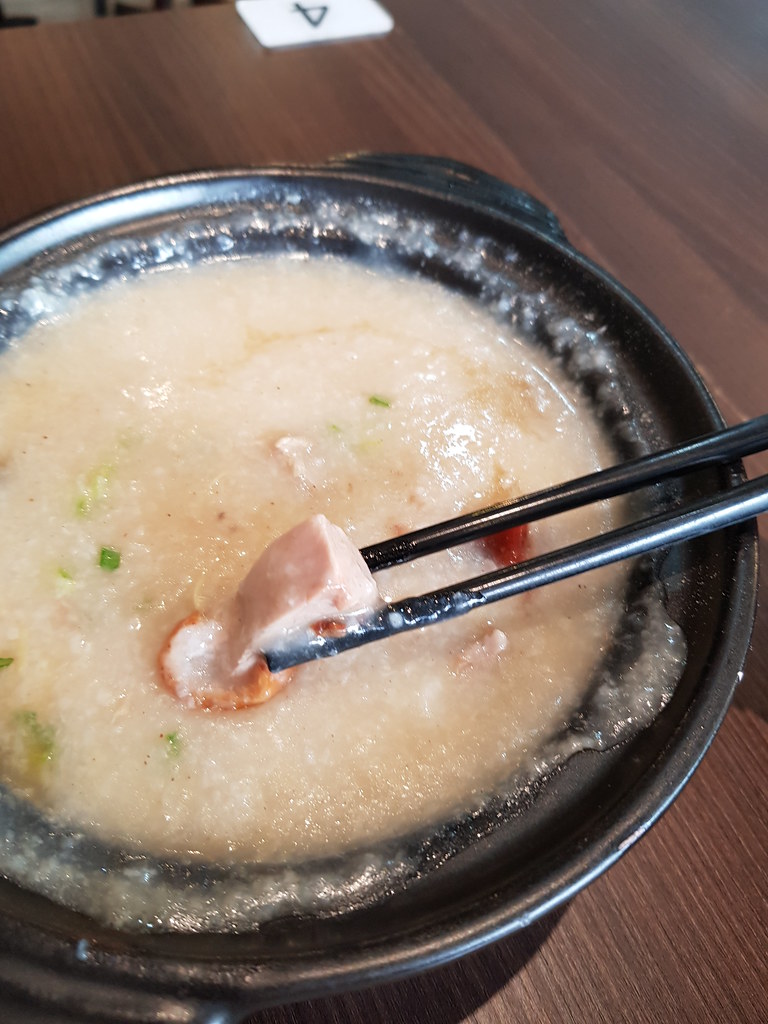 銘牌燒鴨粥 Roasted duck porridge rm$10 @ 銘記粥品 Ming Kee Porridge SS2