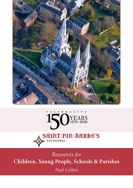The front cover of the St Fin Barre's Cathedral 150 book.