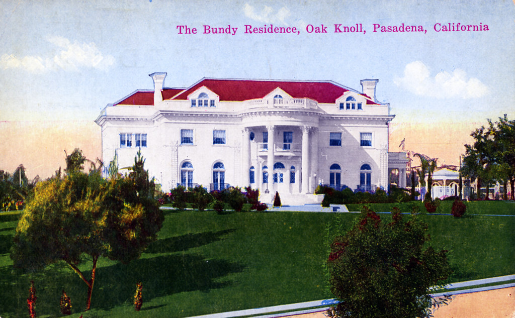 Bundy Residence Oak Knoll Pasadena CA