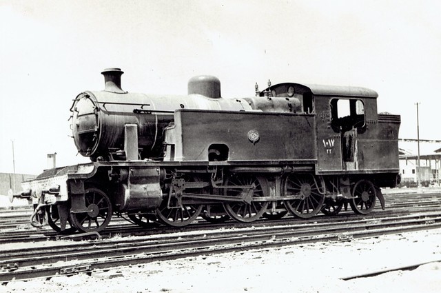 Egypt Railways - Egyptian State Railways 2-6-2T steam locomotive Nr. 1017 (Breda 2111 / 1924)