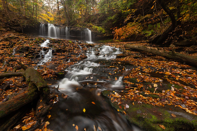 Mohawk Falls in Autumn