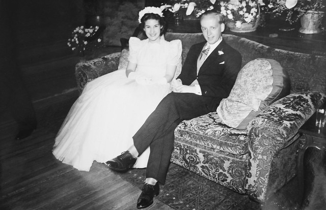 Guests at 1941 Shanghai wedding Harry & Marie de Haan-le Bunetel