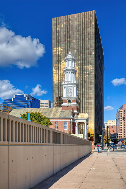 Center Church and Gold Building, Hartford CT
