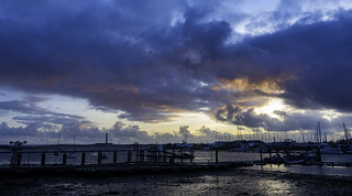Stormy Sunset on the Hamble