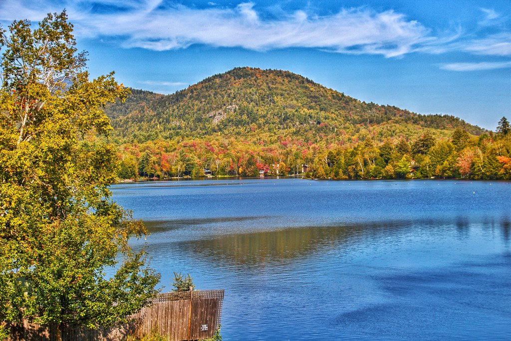 Lake Placid  New York ~ Mirror Lake View