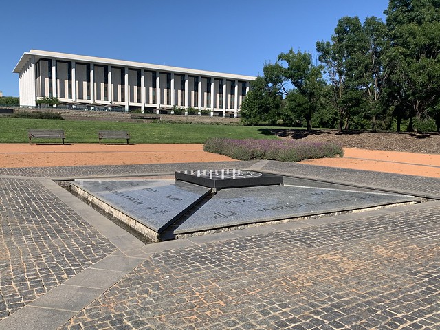 National Library of Australia and Peace Park