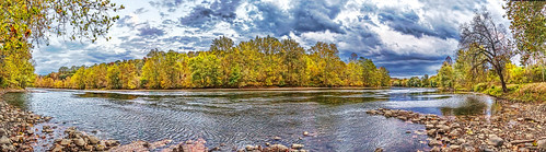 ultravividimaging ultra vivid imaging ultravivid colorful canon canon5dm3 clouds stormclouds sunsetclouds scenic sky rainyday view autumn autumncolors fall river countryscene forest pennsylvania pa panoramic painterly lateafternoon vista evening