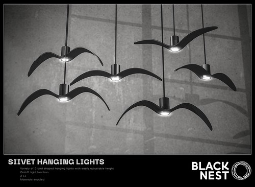 BLACK NEST / Siivet Hanging Lights / Group Gift