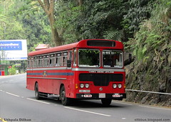 Ashok Leyland 12M SLTB edition bus from SLTB Ja-Ela depot