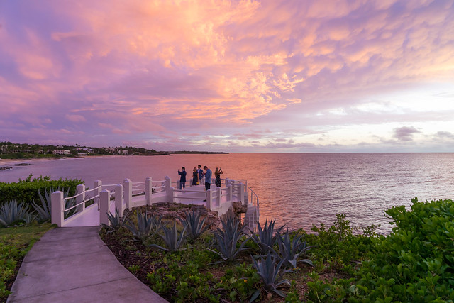 Sunset in Anguilla
